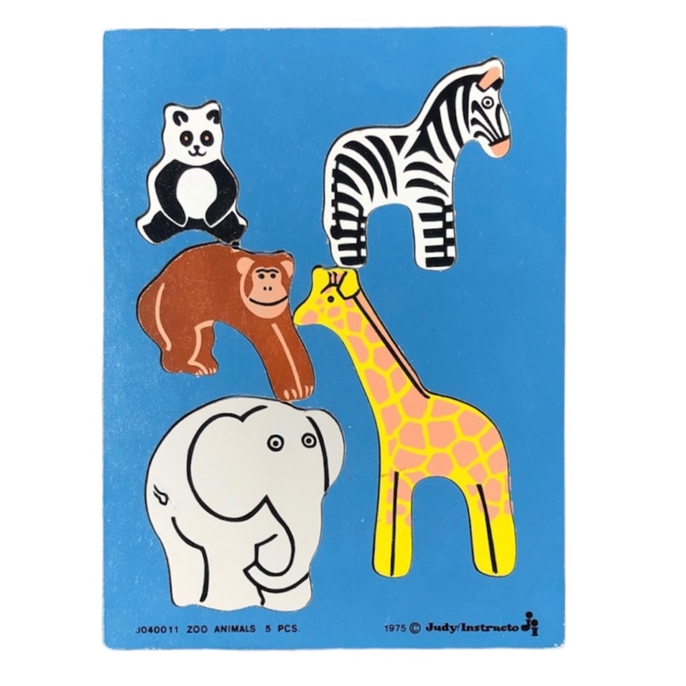 - Vintage Judy Instructo Wooden Puzzle! EUC!